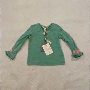 Matilda Jane Green Grass Tee NWT